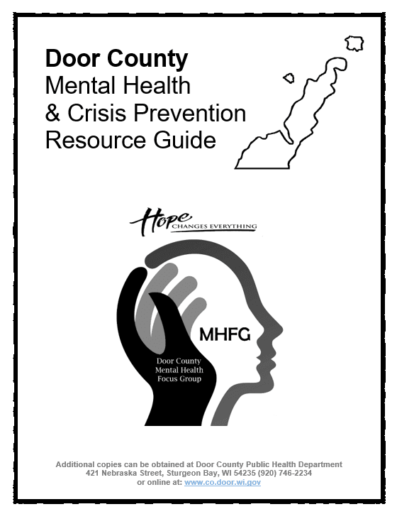 Mental Health and Crisis Prevention Resource Guide 9th Edition Cover Opens in new window